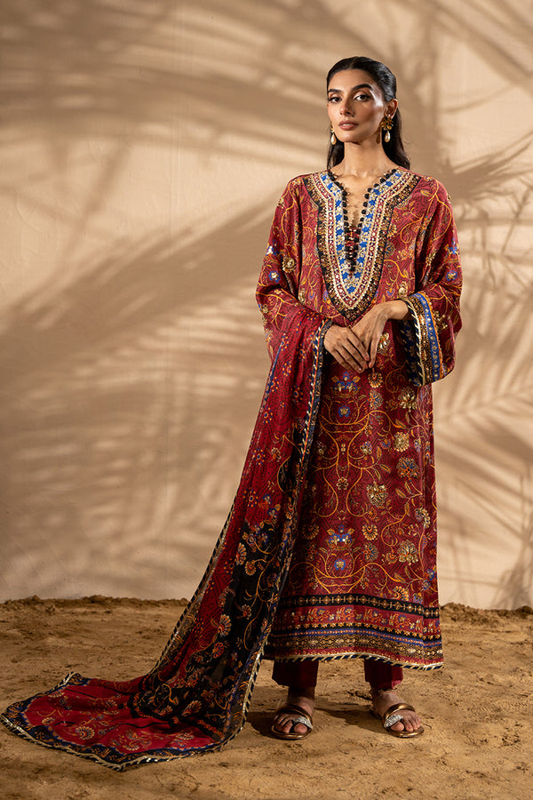 Miran - Pure Raw Silk Pant