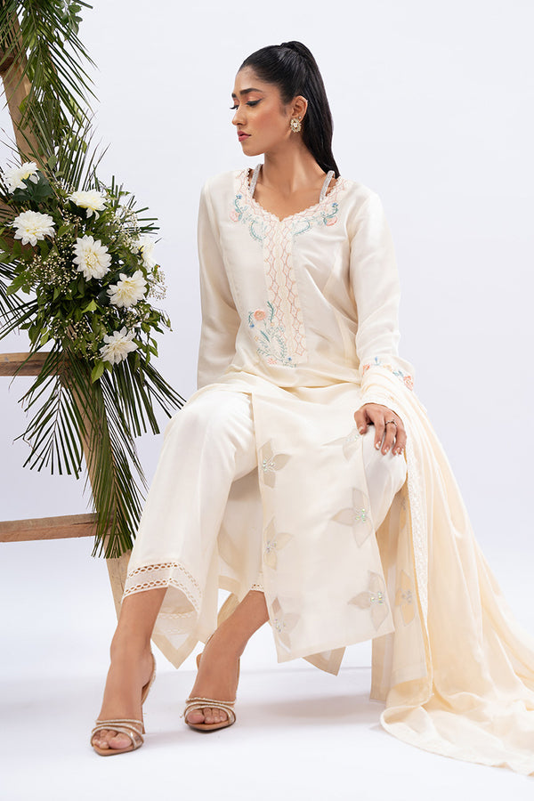 Zimmer - Pure Raw Silk Pants